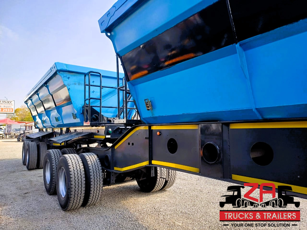 2018 AFRIT 40 CUBE SIDE TIPPER TRAILER #53187